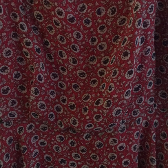 Red floral dress - Picture 2 of 3